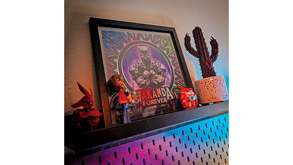 Geizi Guevara's art studio