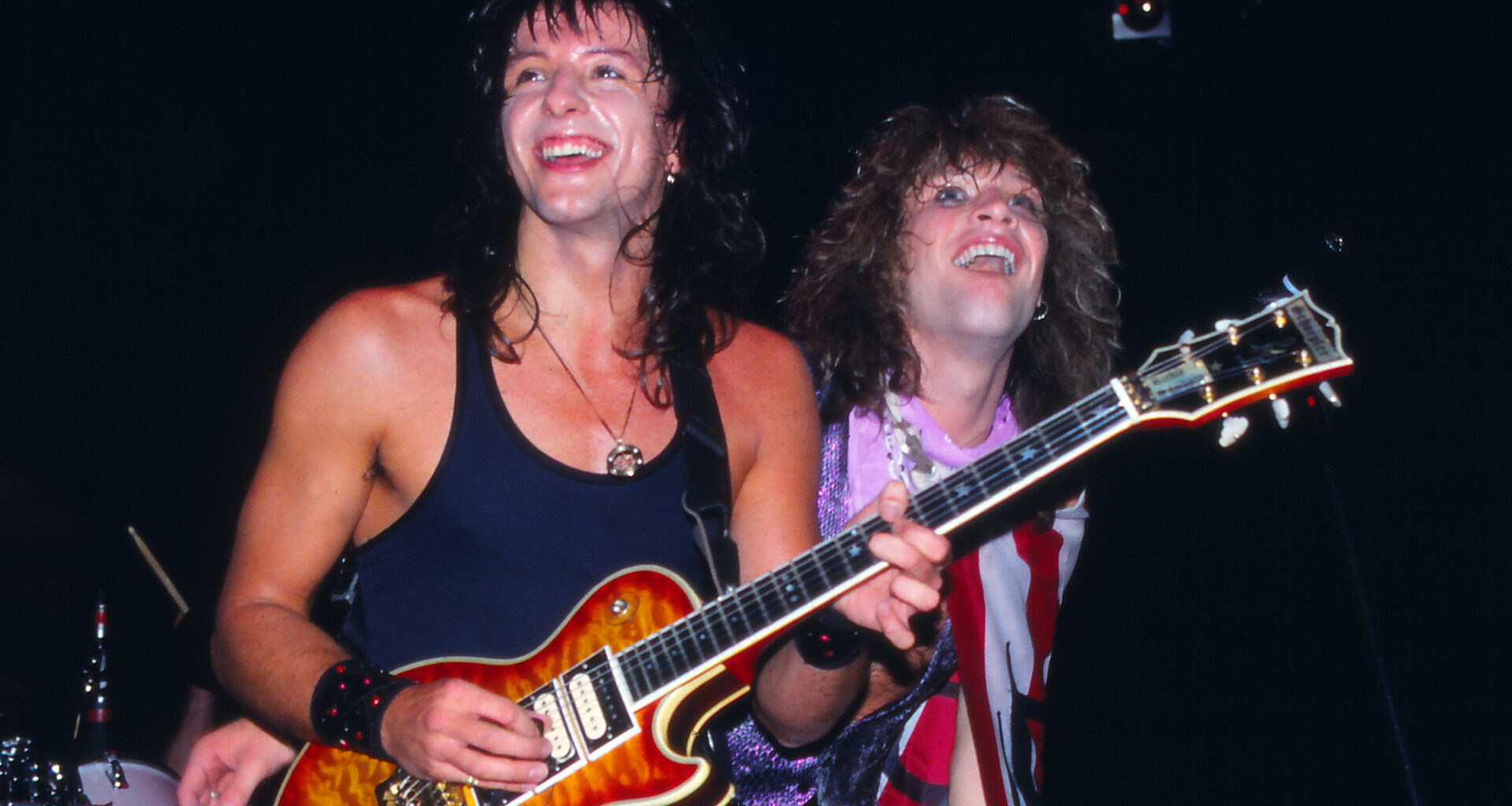 Richie Sambora and Jon Bon Jovi