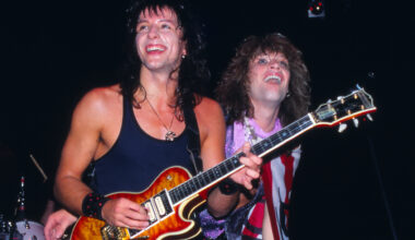 Richie Sambora and Jon Bon Jovi
