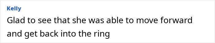 Comment text reading about a boxer who refused to fight Imane Khelif sharing her experience with harassment that affected her career. Comment text reading about a boxer who refused to fight Imane Khelif sharing her experience with harassment that affected her career.