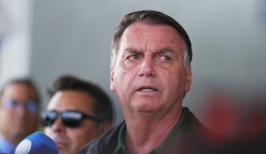 Former Brazilian president Jair Bolsonaro sentenced to more than 27 years in prison for plotting coup