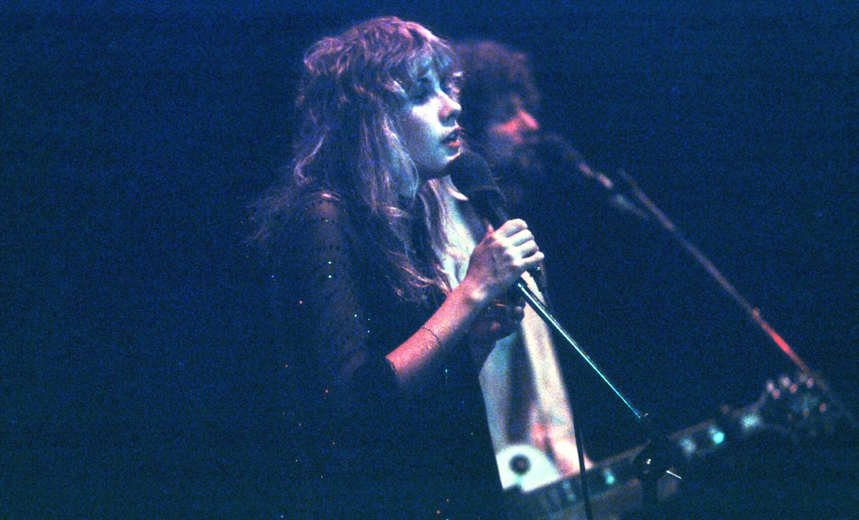 Stevie Nicks and guitarist Lindsey Buckingham (Michael Ochs Archives/Getty Images)