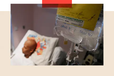 Getty Images A cancer patient in hospital