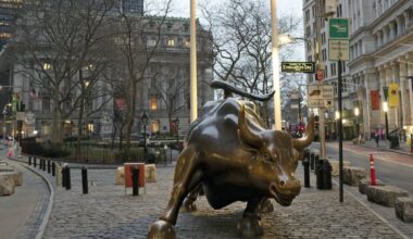 Wall Street holds near records on hopes that the US job market has slowed by just the right amount