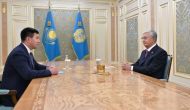 Head of State receives President of Kazakhstan Boxing Federation Shakhmurat Mutalip