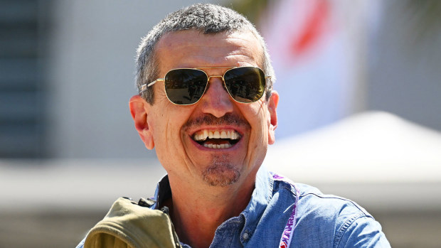 Guenther Steiner at the Bahrain Grand Prix in February.
