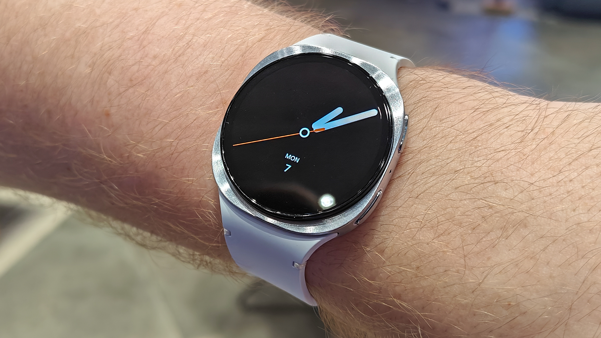 Samsung Galaxy Watch 8 on wrist