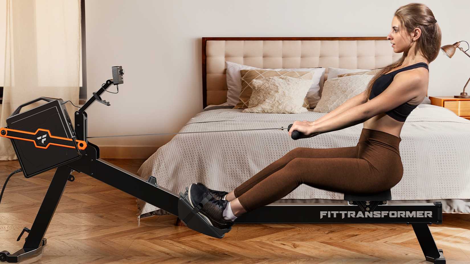 FitTransformer TriRow in bedroom
