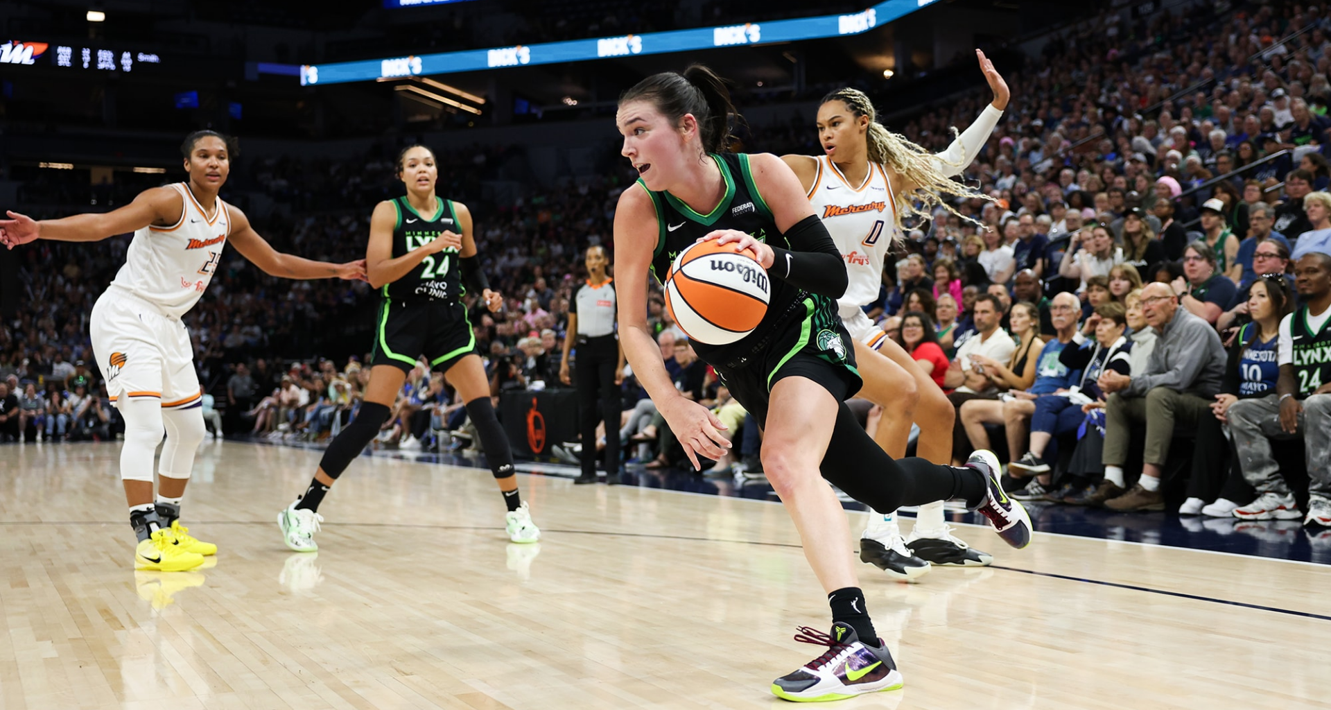 Minnesota Lynx vs. Phoenix Mercury on September 23