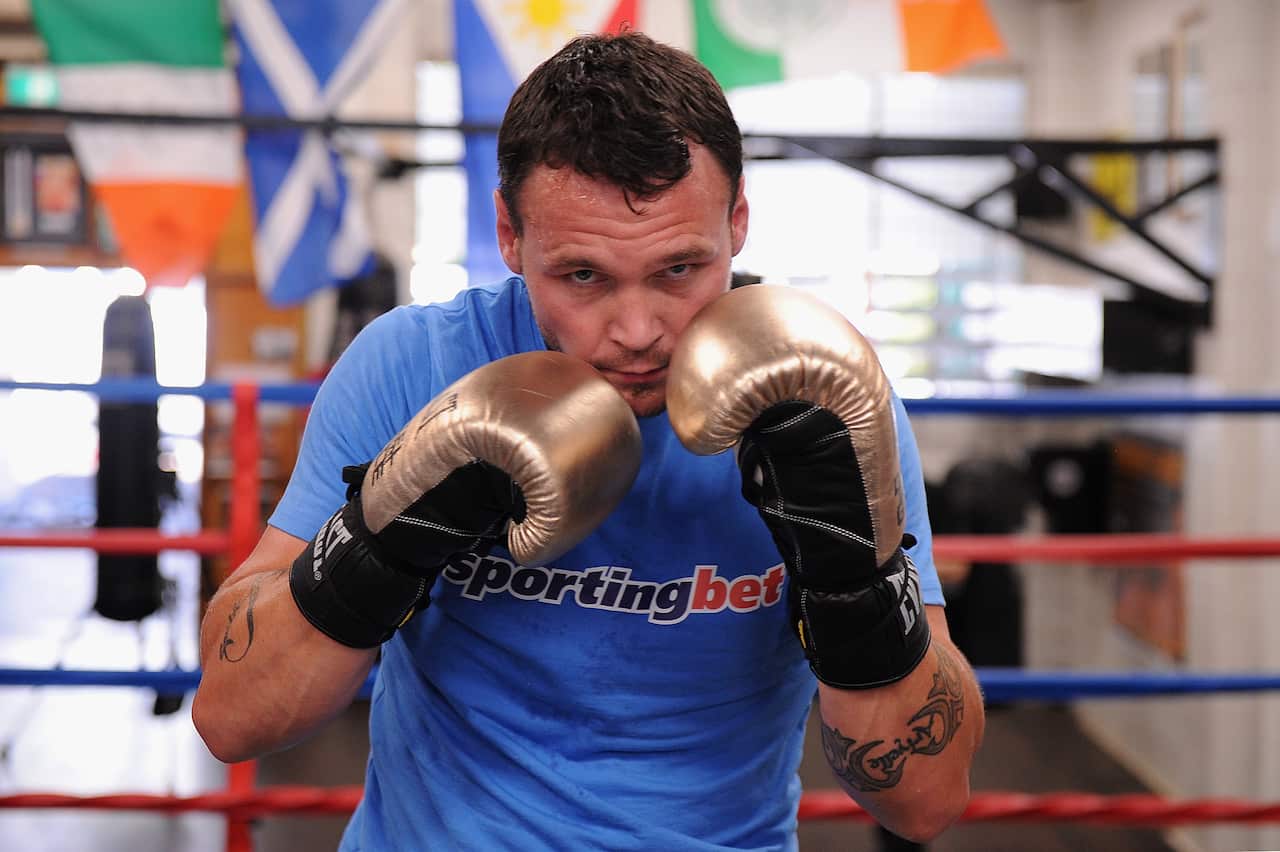Daniel Geale and Paul Gallen Sparring Session