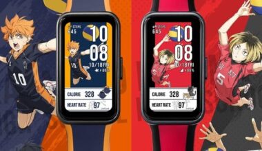 Haikyu!! Smartwatches Change Characters Depending on Numbers of Steps Taken - Interest