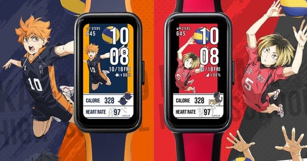 Haikyu!! Smartwatches Change Characters Depending on Numbers of Steps Taken - Interest