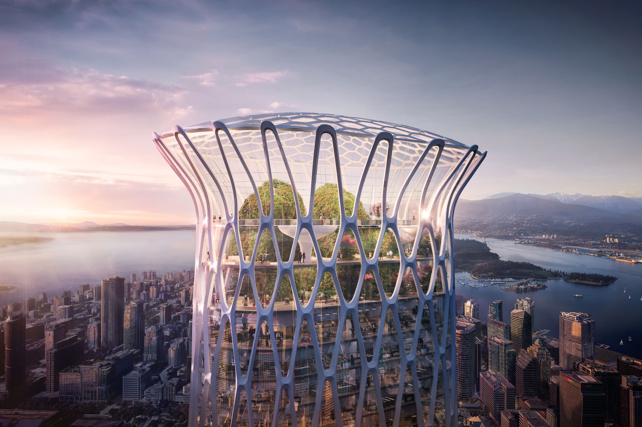 hudson's bay parkade vancouver redevelopment 501-595 west georgia street