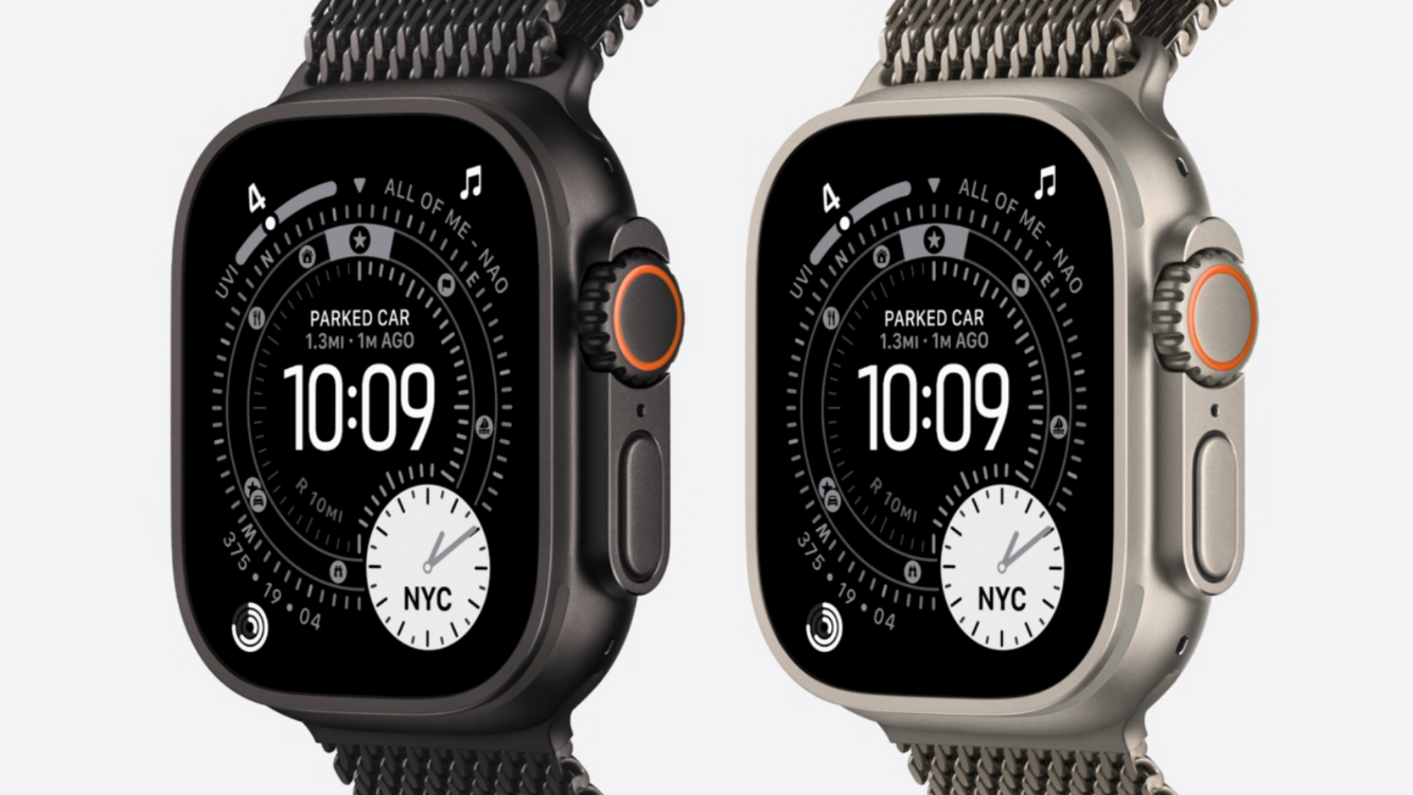 Two Apple Watch Ultra 3