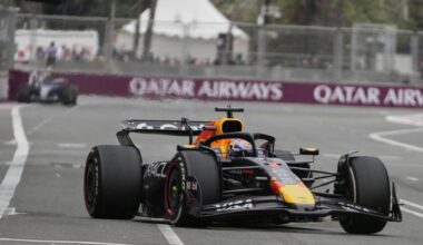 Max Verstappen wins Azerbaijan Grand Prix after Oscar Piastri crashes on first lap