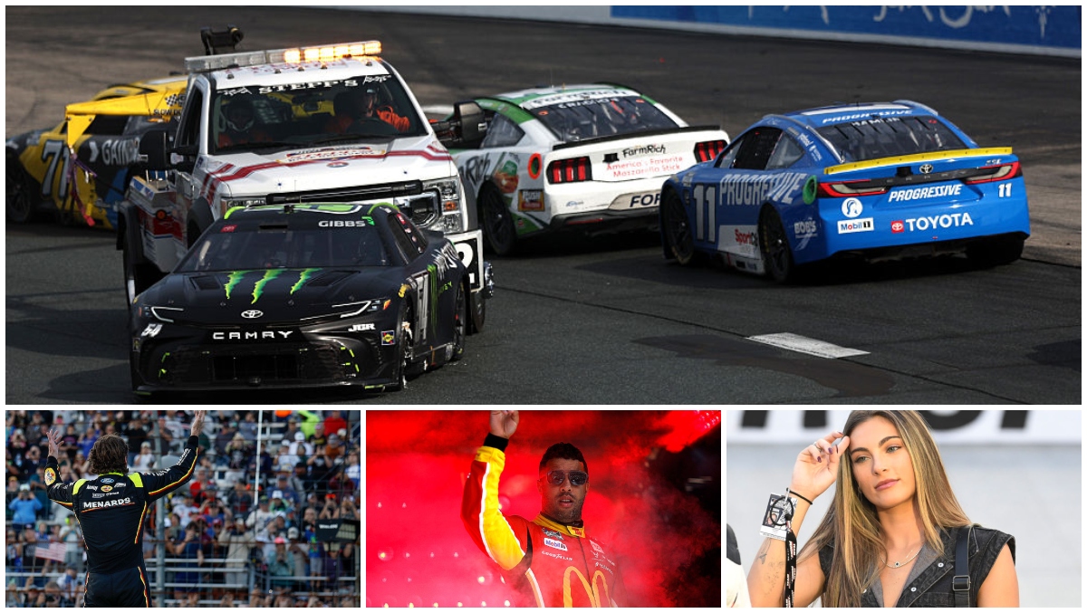 NASCAR 'Teammates' Hamlin, Gibbs Beat Each Other To Death