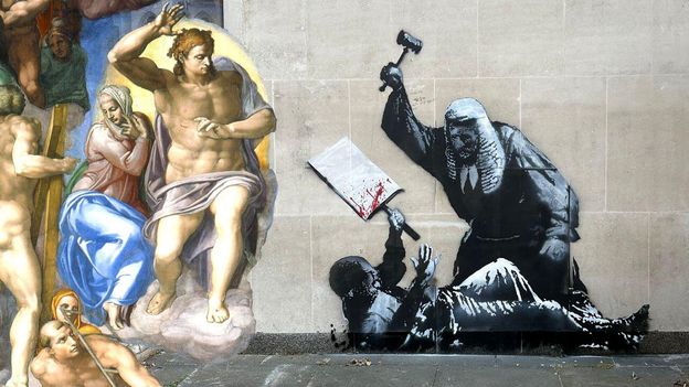 Michelangelo to Banksy: The controversial artworks that fell foul of the law