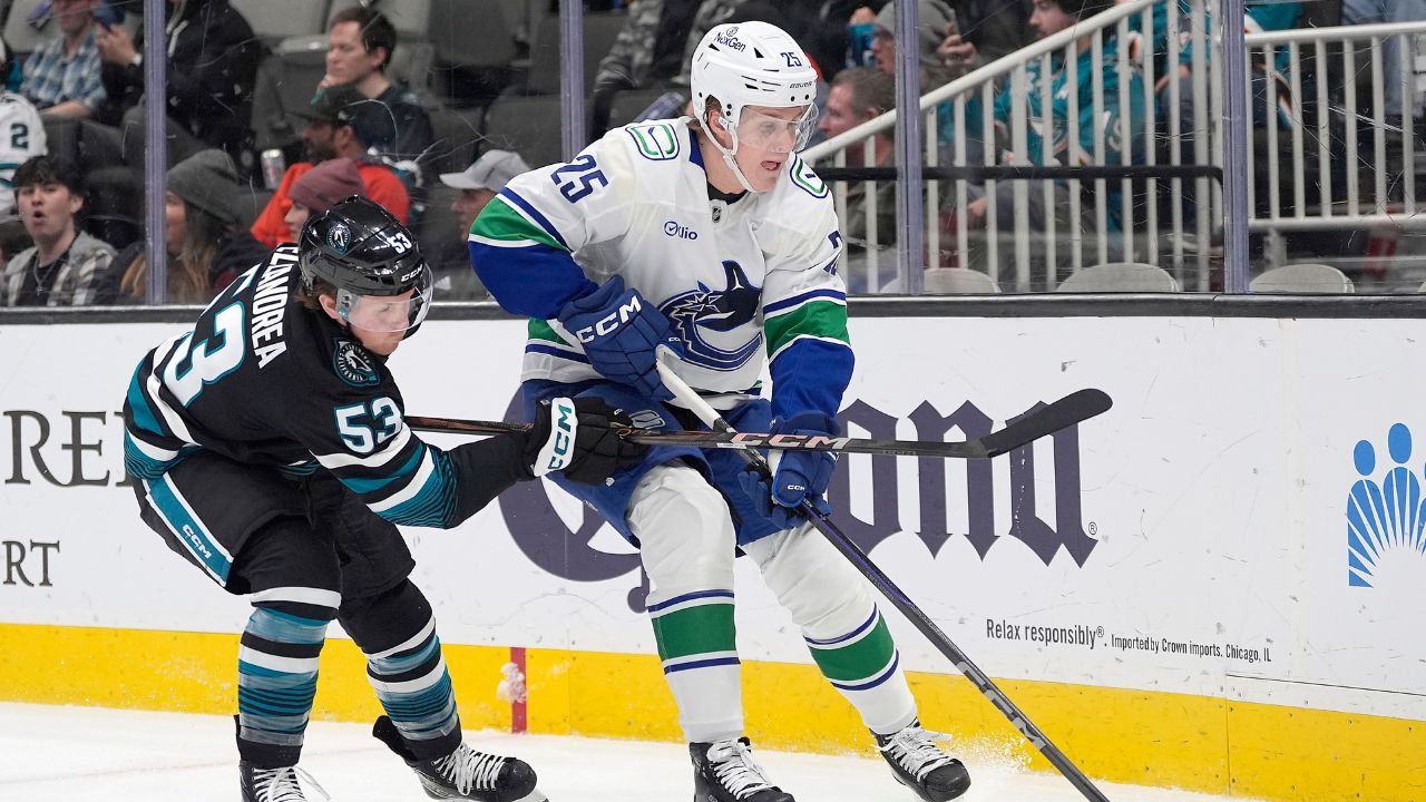 Young defencemen Tom Willander, Elias Pettersson aim to stick with Canucks