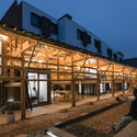 Porcelain Studios Plugin Revival  / People's Architecture Office + Liu Kecheng Design Studio - Exterior Photography, Wood, Beam