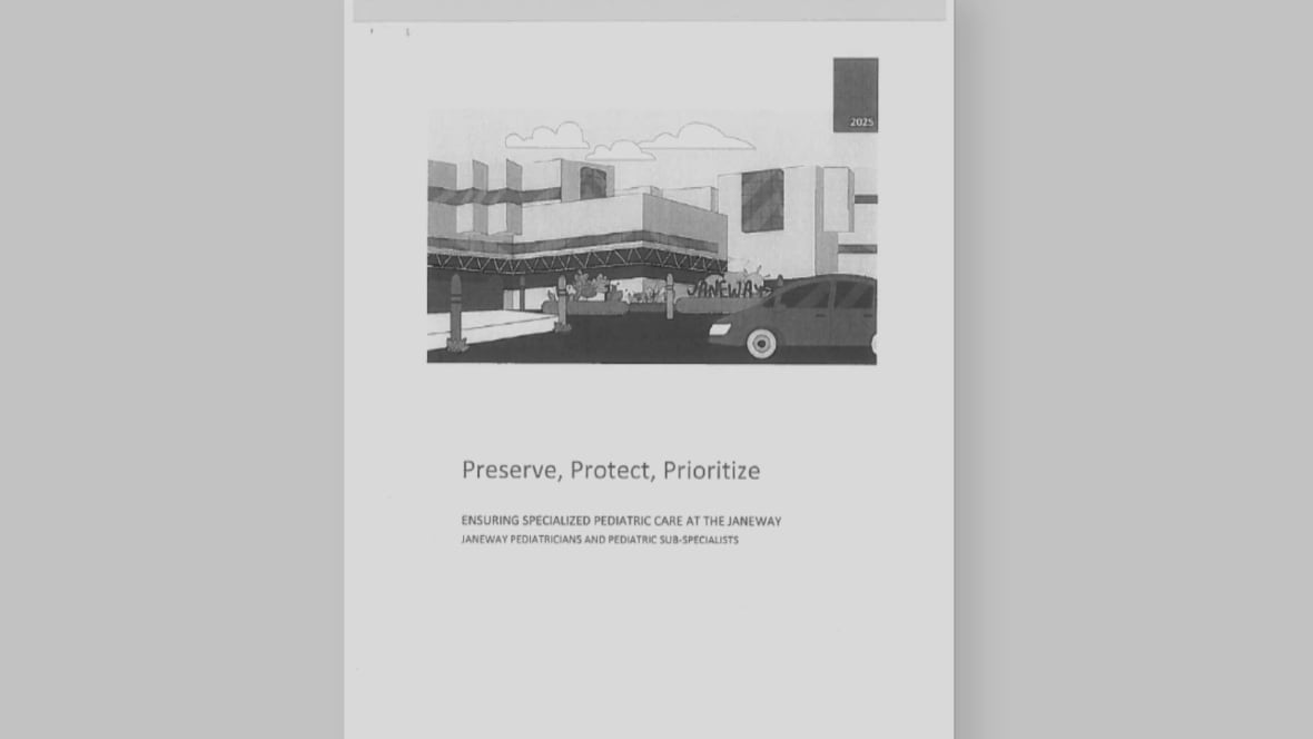 Black and white report title page