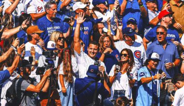 Anthony Rizzo Retires With Cubs, Nearly Catches HR in Wrigley Bleachers