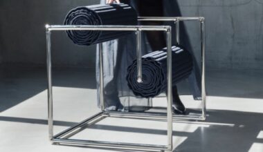 Caroline Chao’s Roll-up Chair Turns G-STAR Reclaimed Denim Into Modular Furniture