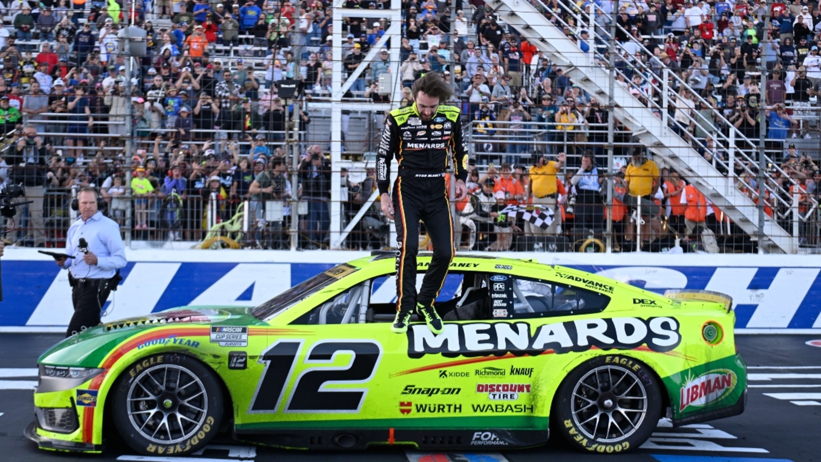 NASCAR Monday Mash-Up: Ryan Blaney lands a lobster