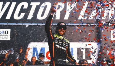 Ryan Blaney Won't Relax After Loudon Win Vaults Him to Next Playoff Round