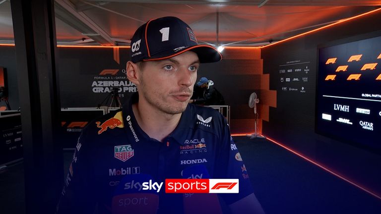 Red Bull's Max Verstappen was pleased after securing successive victories in Azerbaijan, although he's refusing to get carried away with his title hopes.
