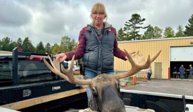 Salisbury hunter tags her 1st moose after 10 years of trying for a licence