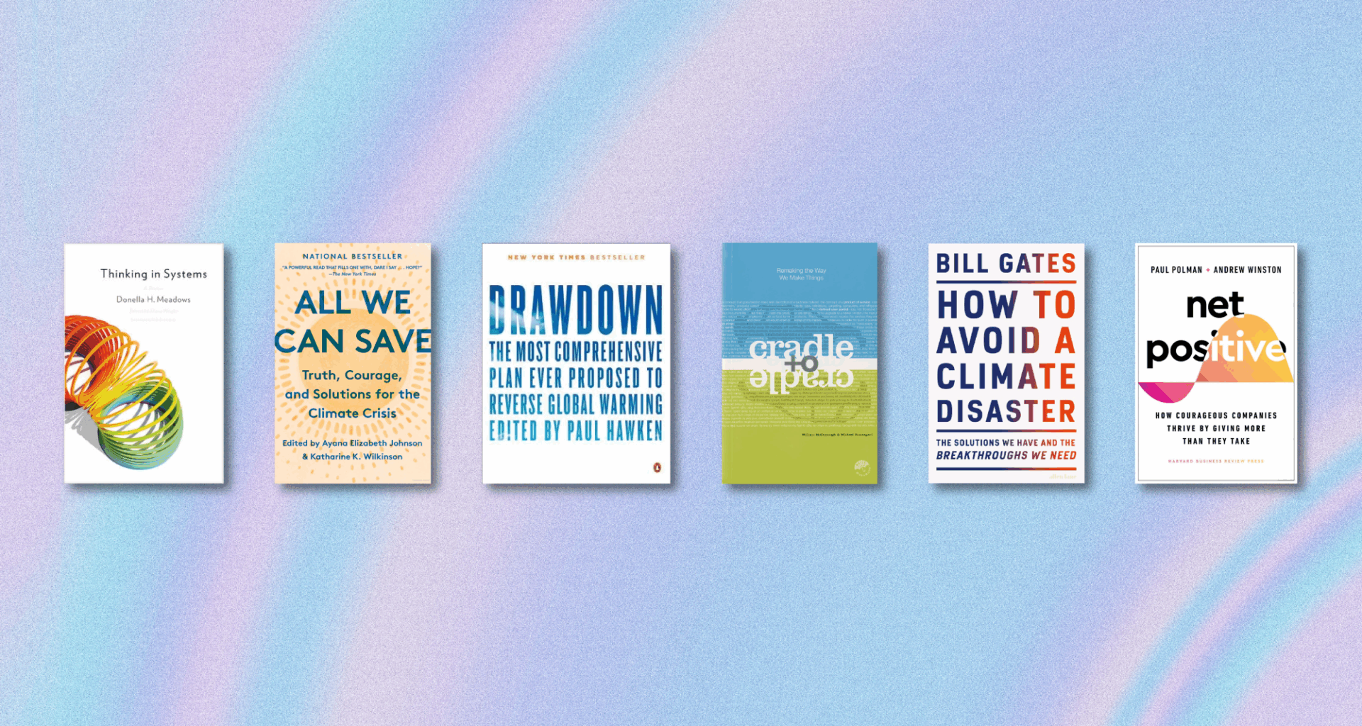 6 must-read books for every sustainability pro