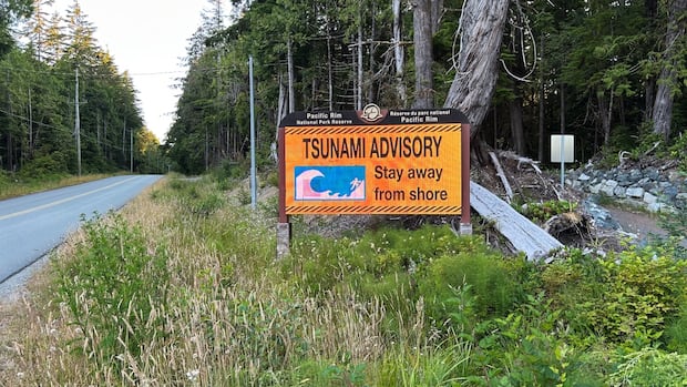 No tsunami threat to B.C. coast following 7.8-magnitude quake off Russia