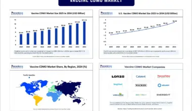 Vaccine CDMO Market Revenue Statistics