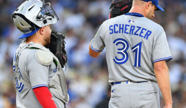 Scherzer pulled in 1st inning after allowing 7 earned runs to Royals