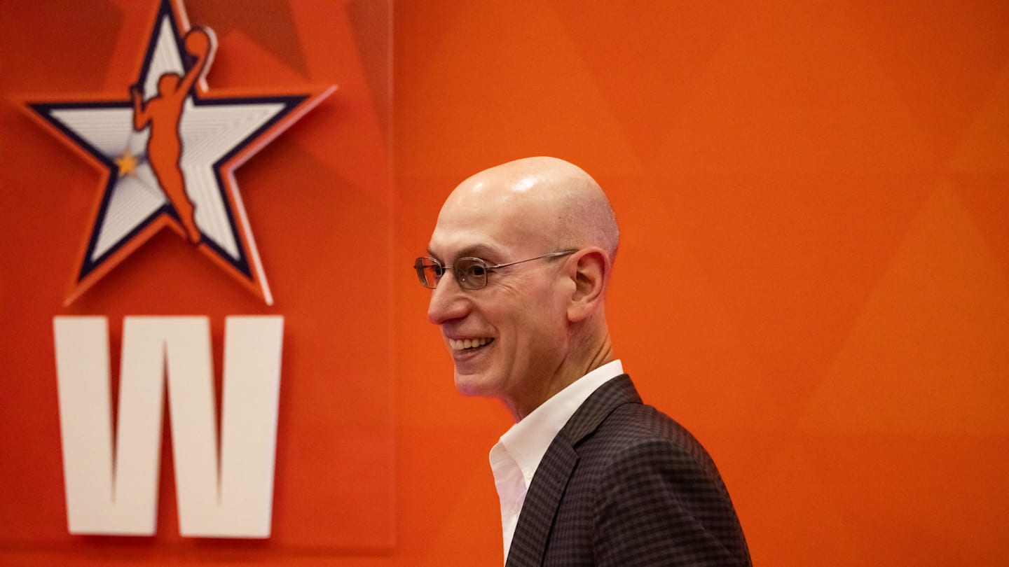 Adam Silver Opens Up on 'Unfortunate' Situation Between WNBA Players, Commissioner