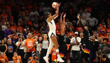 LeBron James Had Emphatic Message for A'ja Wilson After WNBA Finals Game-Winner