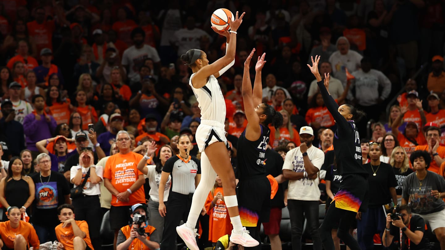 LeBron James Had Emphatic Message for A'ja Wilson After WNBA Finals Game-Winner