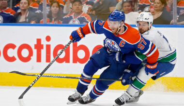 Vancouver Canucks v Edmonton Oilers - Game Four