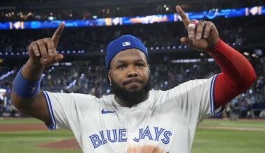 Vladimir Guerrero Jr. as cute 3-year-old in Expos uniform blows up for ALCS Game 7