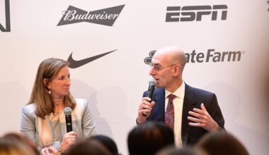 NBA's Adam Silver Praises Cathy Engelbert, Says WNBA Experiencing 'Growing Pains'