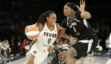 WNBA semifinals: Indiana Fever guard Kelsey Mitchell injures leg in must-win Game 5, ruled out for game