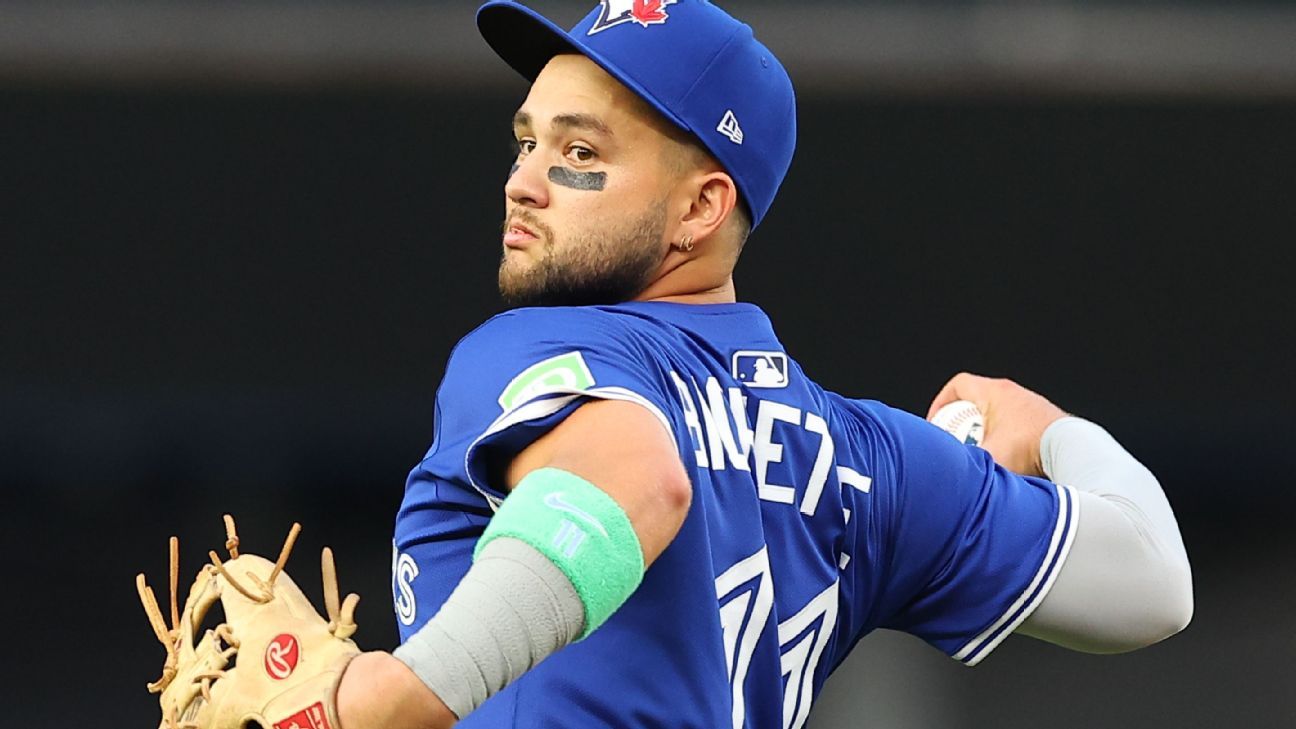 Blue Jays' Bo Bichette making strides in recovery from knee injury