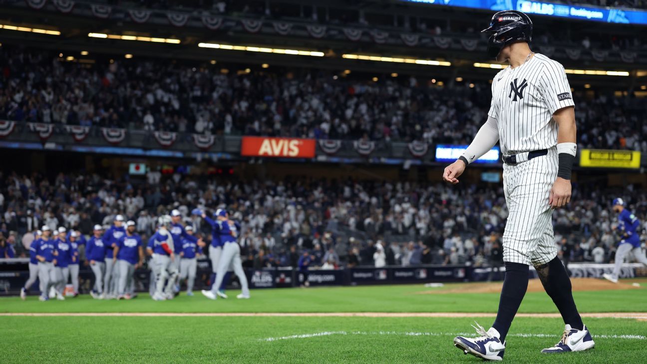 Yankees stunned as championship aspirations are dashed in ALDS