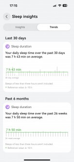 Huawei Watch GT 6 Pro sleep data and insights