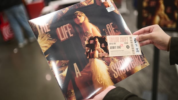 Taylor Swift's The Life of a Showgirl makes album sales, music chart history in 1st week