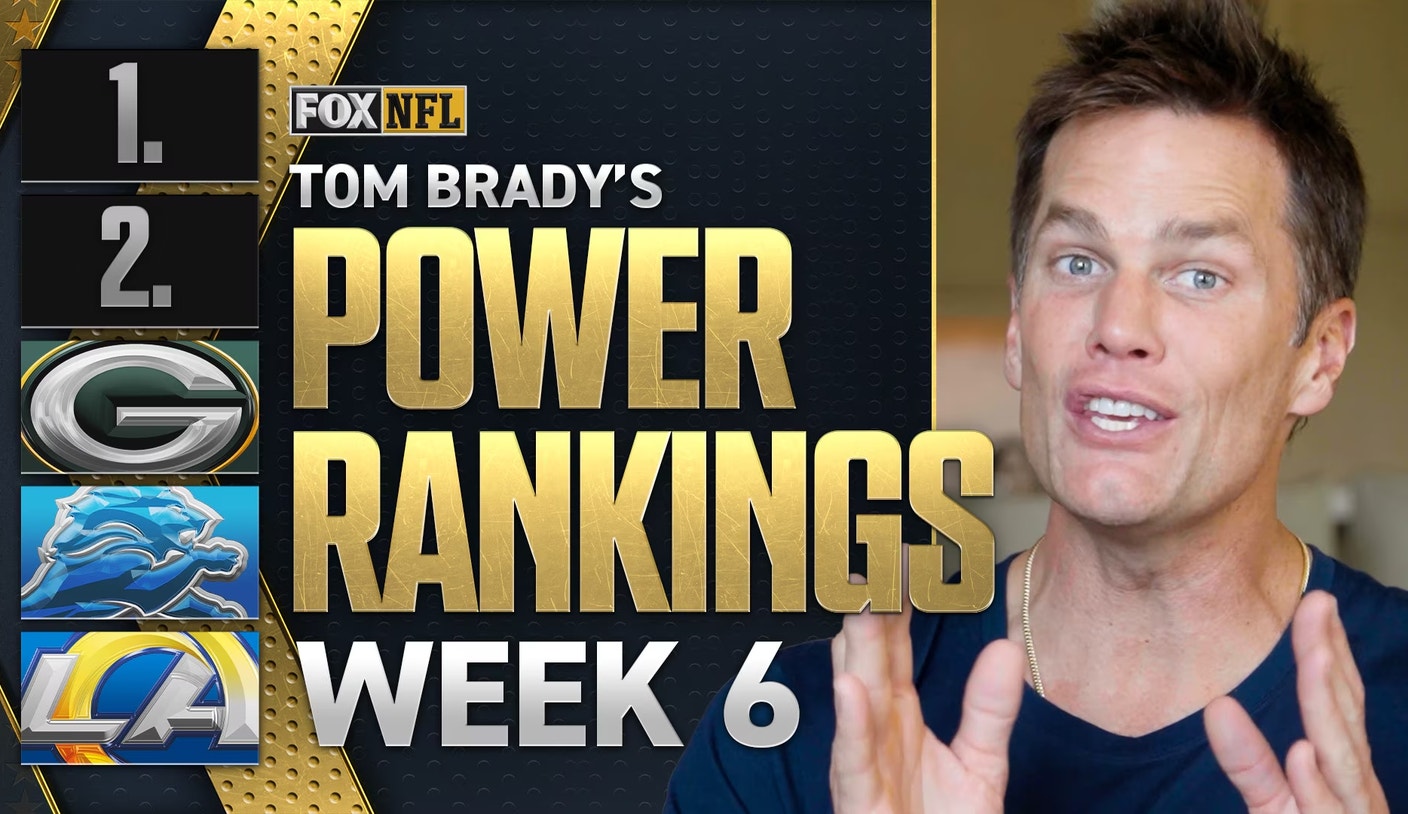 Tom Brady's NFL Power Rankings: 'You Can't Argue' With the GOAT's New No. 1