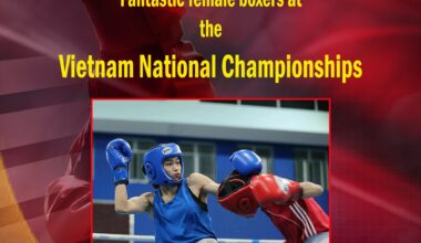 Fantastic female boxers at the Vietnam National Championships