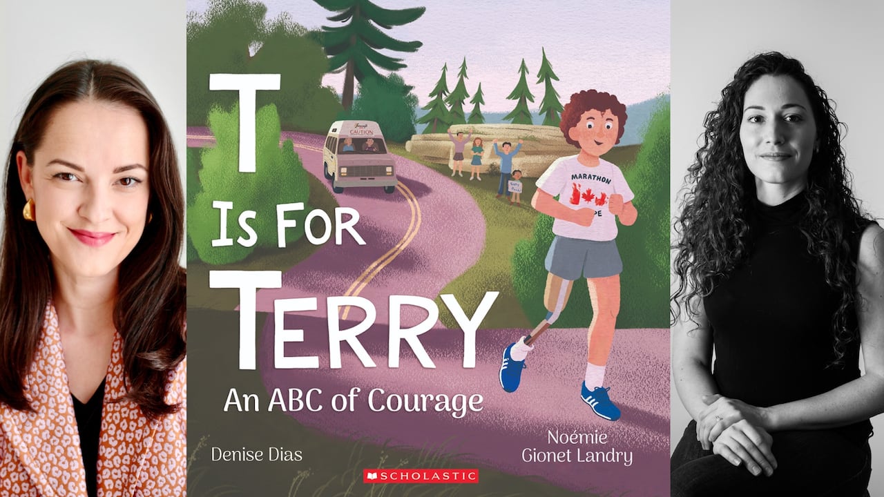 T is for Terry is a book written by Denise Dias, illustrated by Noémie Gionet Landry.