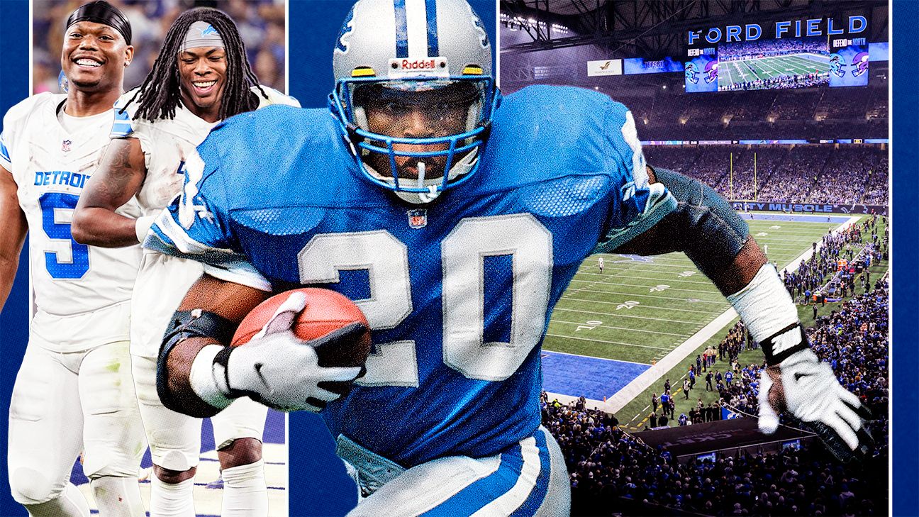 Barry Sanders inspiring Lions RBs Jahmyr Gibbs, David Montgomery