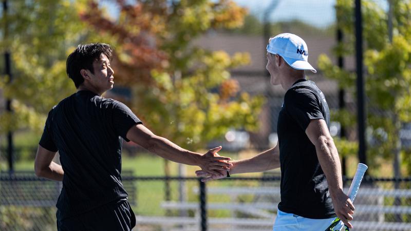Lumberjack Men’s Tennis Reaches Doubles Semifinal at ITA Regional Championships